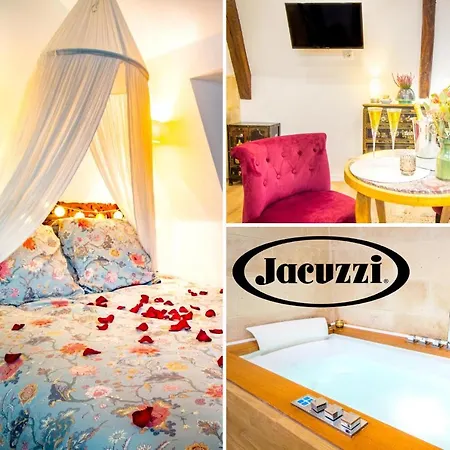 Jacuzzi - La Petite Romantique - Flobnb アパート *